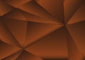 Brown polygonal background, abstract texture for advertising business