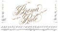 Brown Pride tattoo typescript