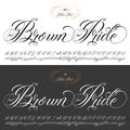 Brown Pride tattoo typescript set