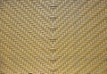 Brown rattan woven in arrows pattern texture for background