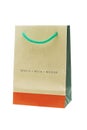 Brown recyclable paper bag