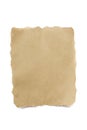 Brown recycle wrinkle paper Royalty Free Stock Photo