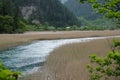 Beautiful landscape in Jiuzhaigou Valley in Sichuan China. Royalty Free Stock Photo