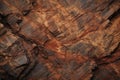Brown rock texture with cracks.