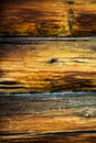 Brown round logs background. Wood texture,brown old round logs background Texture of a wall of wooden round logs. Royalty Free Stock Photo