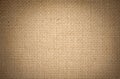 Brown sackcloth woven texture background in natural pattern Royalty Free Stock Photo