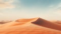 Dreamy Desert: Photorealistic 8k Image Of Sand Dunes With Subtle Gradients