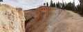 Brown Sand Rock Sculptures at Bryce Canyon National Park in Utah, USA.