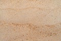 Brown sand texture background from fine sand with natural line wave. Royalty Free Stock Photo