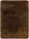 Brown scratched leather Royalty Free Stock Photo