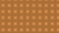 Brown Seamless Concentric Squares Background Pattern
