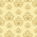 Brown seamless pattern