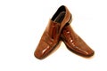 Brown Shoes Royalty Free Stock Photo