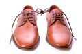 BROWN SHOES Royalty Free Stock Photo