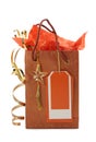 Brown shopping bag