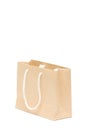 Brown Shopping Bag Isolated