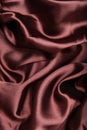 Brown silk textile