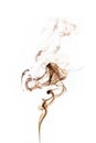 Brown smoke Royalty Free Stock Photo
