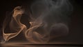 brown smoke dark background mysterious magic surprise blurred magical abstract