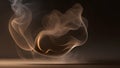 brown smoke dark background mysterious magic surprise blurred magical abstract