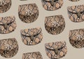 Snake clutches pattern. Fashion women accessories Royalty Free Stock Photo