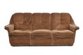 Brown sofa