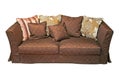 Brown sofa Royalty Free Stock Photo