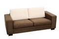Brown sofa Royalty Free Stock Photo