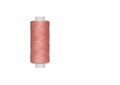 brown spool of sewing thread isolated on white background Royalty Free Stock Photo