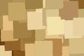 Brown squares pattern Royalty Free Stock Photo