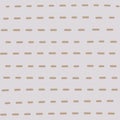 Brown stitches on a beige background. Horizontal dotted lines, pastel colors. Royalty Free Stock Photo