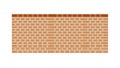 Brown Stone Masonry Wall Vector Graphic, vector design Generative AI Royalty Free Stock Photo