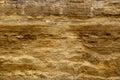 Brown stone texture background, limestone, wall texture, Old brown gold stone wall, stone wall, abstract view, exterior Royalty Free Stock Photo