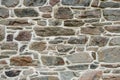 Brown Stone Wall with Plaster Background Royalty Free Stock Photo