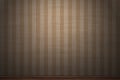 Brown striped and patterned vintage wallpaper