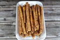 Brown sugar cinnamon breadsticks, grissini, grissino or dipping sticks, baton sale French sticks with cinnamon and topped with