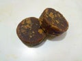 Brown sugar gula jawa merah aren from indonesian