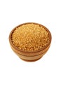 Brown sugar isolated