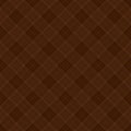 Brown tartan check background.