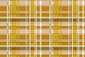 Brown tartan seamless vector pattern. Checkered plaid texture. Geometrical simple square dark background for fabric, textile, Royalty Free Stock Photo