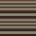 Brown Taupe Stripe seamless pattern background in horizontal style