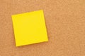 Brown texture corkboard with sticky note background for school or office