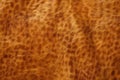 Brown texture of genuine leather for your design. Generative AI