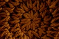 Brown Textured Braided Vimini Background Royalty Free Stock Photo
