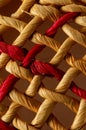 Brown Textured Braided Vimini Background Royalty Free Stock Photo