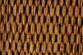 Brown Textured Braided Vimini Background Royalty Free Stock Photo