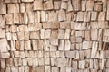 Brown textured wood pieses ecological background