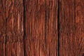 Brown textured wood surface as natural background for your design. Royalty Free Stock Photo