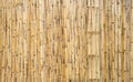 Brown tone bamboo plank fence texture for background