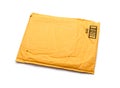 Brown torn envelope Royalty Free Stock Photo